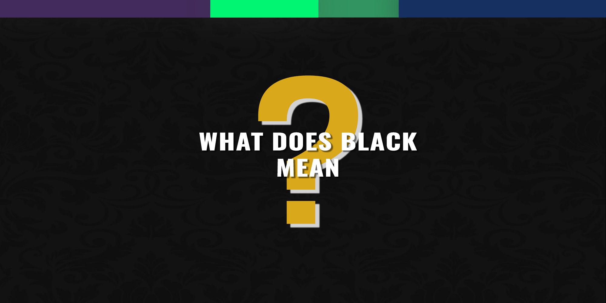 What Does Black Mean Opeyemi Agbaje