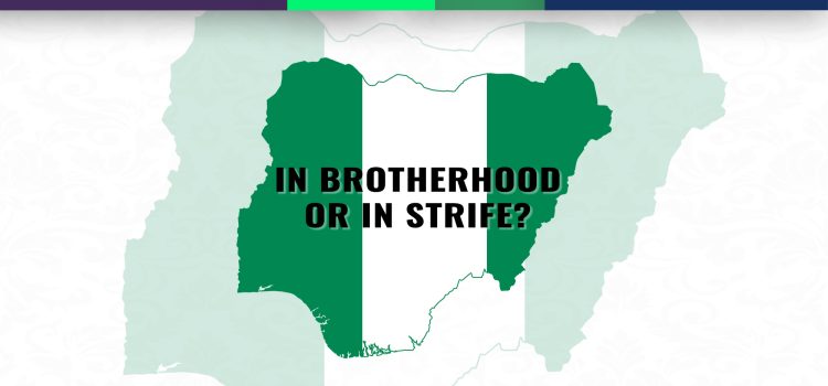 In Brotherhood or in strife?