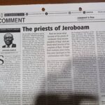 The priests of Jeroboam